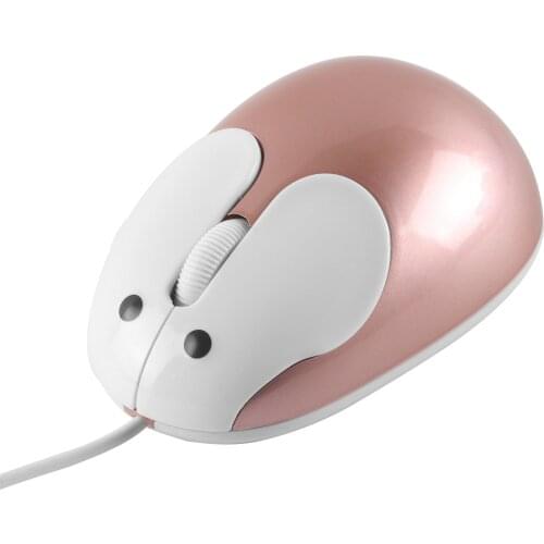 Wried Cute Mouse Mini Cartoon Rabbit Designed Ergonomic Mause Computer USB 1200DPI Optical Creative Mice For PC Laptop Kid Gift