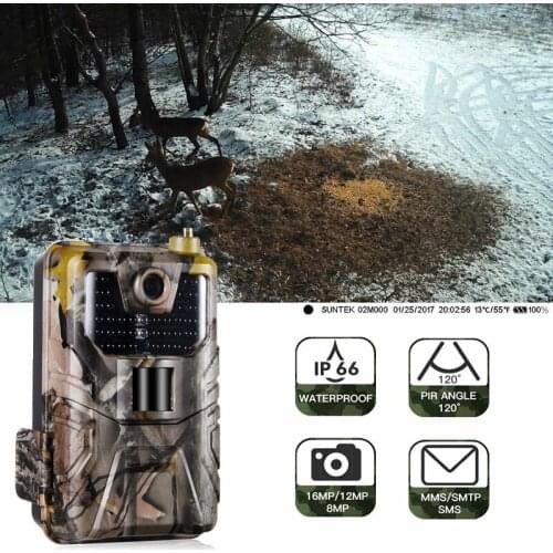Hunting Trap Camera 20MP 1080P Night Vision 2G Email Wildlife Scouting Cameras Photo Track Hunting Supplies