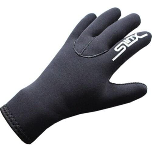 3mm Diving Gloves Winter Swimming Gloves Warm Neoprene Men Women Surfing Spearfishing Snorkeling Boating Fishermen Dive Gloves
