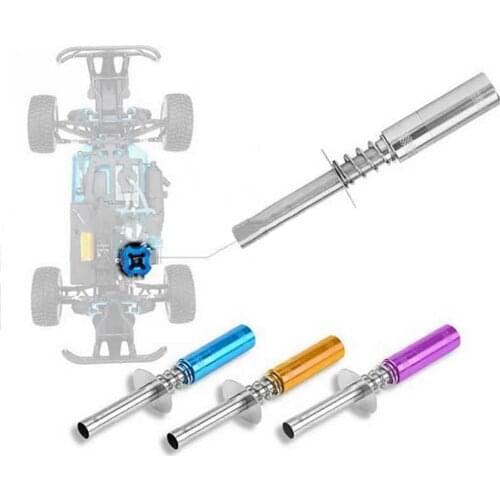 Portable Aluminum Alloy Igniter Model Engine Glow Plug Starter Igniter for HSP 15-30 Class Engine RC Car Accessories