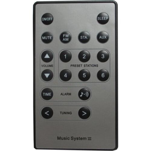 Remote Control For Bose AWR1-G1 AWR1-2W AWR1-4A AWR1R2 AWR1R3 AWR1W3 AWR113 AWR131 AWR1W2 WAVE RADIO Audio System