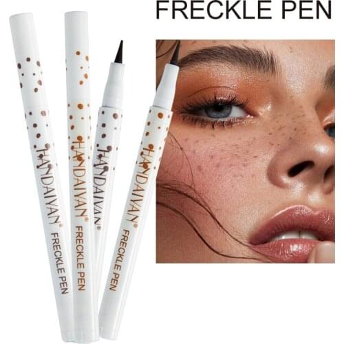 Lifelike Natural Freckle Pen Waterproof Easy To Color Fine Depiction Lasting Face Makeup Simulation Freckles Pencil