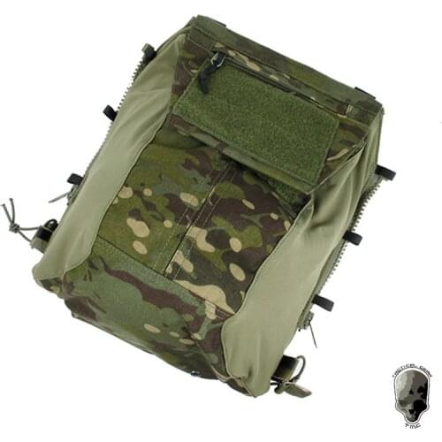 TMC3189-MTP AVS JPC2.0 CPC Tactical Vest Zipper Bag 2.0 Back Panel Multicam Tropic Fabric