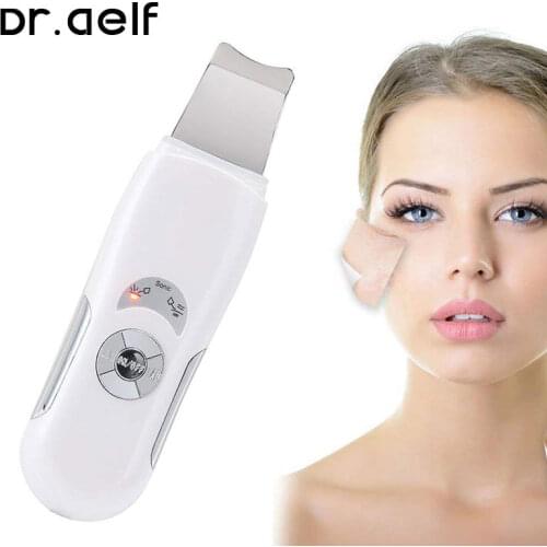 Ultrasonic Skin Scrubber Cleaner Deep Cleansing Pore Peeling Frequency Removal Blackhead Facial Cleaner Scraper Massager