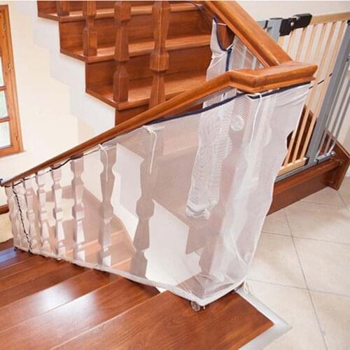 2/3m Kids Children Baby Pets Security Safety Balcony Stair Stairway Railing Fence Protecting Guarding Mesh Net Guard