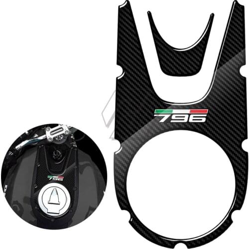 3D Carbon-look Motorcycle Gas Tank Pad Protector Case for Ducati Monster 796 2008-2014