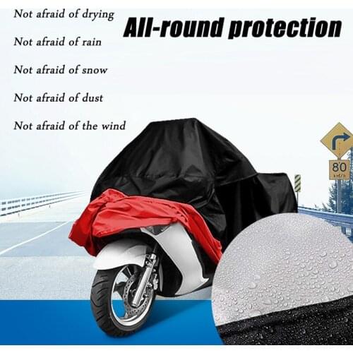 6 Size Snowproof Motorcycle cover universal Outdoor Protector for Scooter waterproof Bike Rain Dustproof cover Bicycle Cover