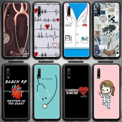 Greys Anatomy Nurse Doctor Phone Case for Huawei Honor 30 20 10 9 8 8x 8c v30 Lite view 7A pro