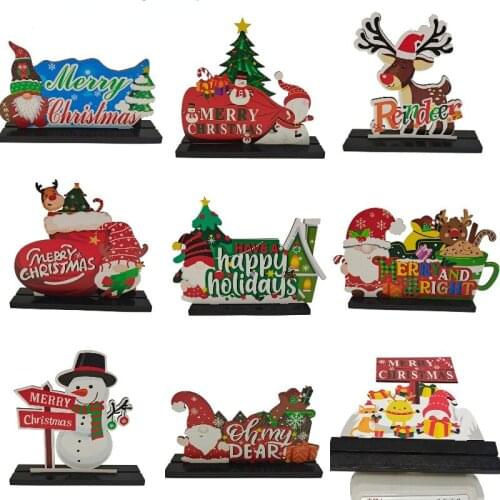 Wooden Christmas Ornaments Unfinished Wood Cutouts for Holiday Card Decoration, Xmas Gift Tags for Kids Art & Craft DIY