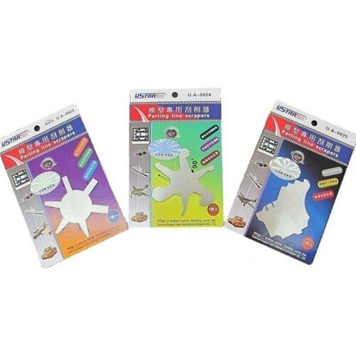 U-STAR 3 in 1 UA-80023/UA-80024/UA-80025 Parting Line Scraper,High Quality Tools for Molding