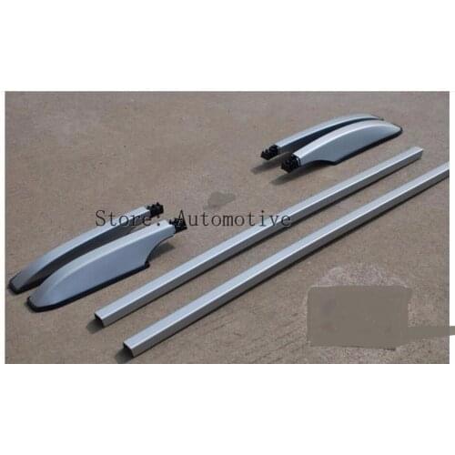 Fashion!Silver Roof Rack Side Rails Bars For Nissan Qashqai 2007 - 2013