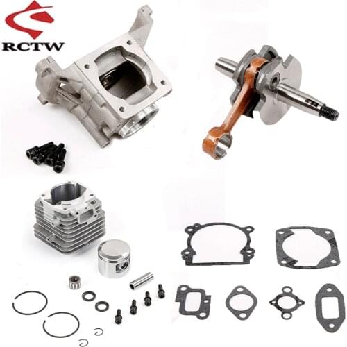 45cc Engine Cylinder Kit Fit 45cc Motor Gas Engine for 1/5 Hpi Rofun Rovan Km Baja Losi 5ive T DBXL Rc Car Parts