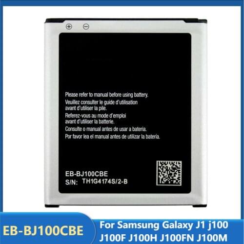 Original Replacement Phone Battery EB-BJ100CBE For Samsung Galaxy J1 j100 J100F J100H J100FN J100M EB-BJ100BBE 1850mAh