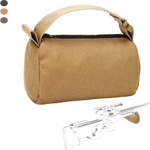 Tactical Rifle Support Sandbag Front&Rear Bag Sniper Aiming Bracket Sandbag Shooting Target Stand Outdoor Hunting Gun Accessory