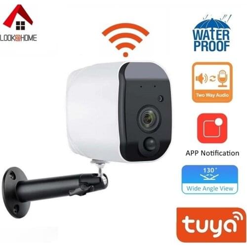 1080P Outdoor TUYA WiFi Battery Camera Low Power Comsuption Smart Life APP Push Message Night Vision Motion Detection CCTV Cam