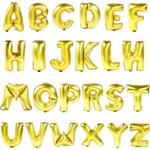 16 Inch Happy Birthday Balloons Foil Letter Ballons Birthday Wedding Party Decoration Kids Toys Baby Shower Air Balloon 1pcs