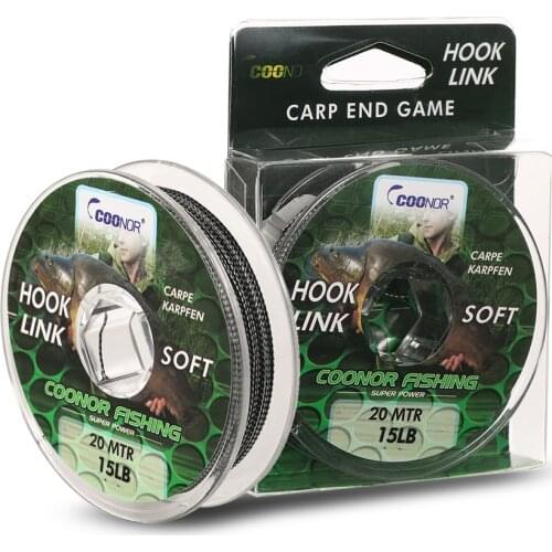 20M Fishing Line Monofilament Thin Fishing Smooth Casting Carp Hook Fishing Line for Freshwater and Saltwater