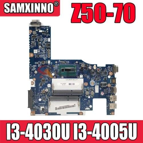ACLU1/ACLU2 UMA NM-A272 NM-A362 For Lenovo G50-70 Z50-70 G50-70M G50-80 Laptop motherboard WITH I3 4030U 4005U 100% test working