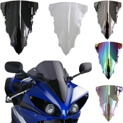 ALLGT New Motorcycle Front Windshield Windscreen for Yamaha YZF R1 2009 2010 2011 2012 2013 2014