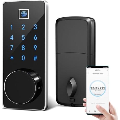 BECK M7WZ tuya app biometric fingerprint smart lock for apartment