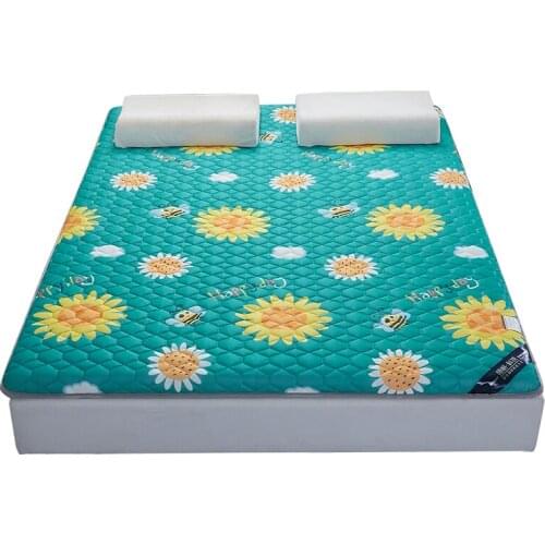 Tatami Mats Soft Cushion Cushion Mattress Floor Laying Mattress Bean Bag Nap Mat Mattress Folding for Lunch Break