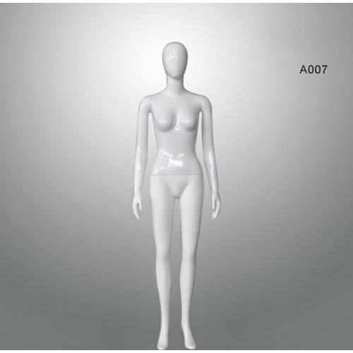 Fashion Style Full Body Female Gloss White Mannequin Best Quality Factory Customized