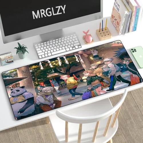 MRGLZY Drop Shipping 40*90CM Jujutsu Kaisen Large Mouse Pad MousePad Carpets Rugs Computer Gaming Peripheral Accessories DeskMat