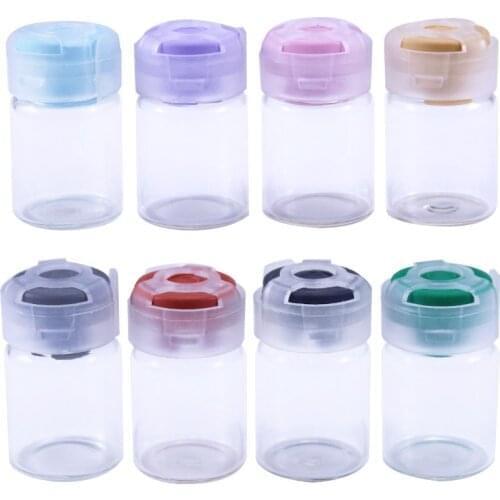 New Arrival 360pcs/lot Wholesale 5ml 8ml 10ml Small Clear Glass Serum Vials Essential Oil Sealed Sterile Medicine Bottle