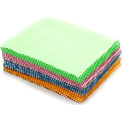 8pcs/lots High quality Chamois Glasses Cleaner 140*160mm Microfiber Glasses Cleaning Cloth For Lens Phone Screen Cleaning Wipes