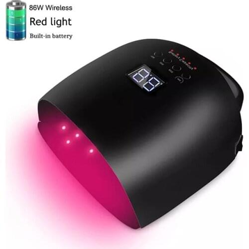 The Worlds first lamp with unique design on curing thumb High Power 86w Portable nails lamp light led gel uv lamp nail dryer