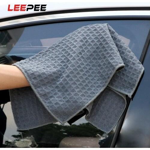 LEEPEE Microfiber Microfiber Towel Car Car Wash Towel Cleaning Drying Cloth Tool Car Detailing Cleaning Super Absorbency