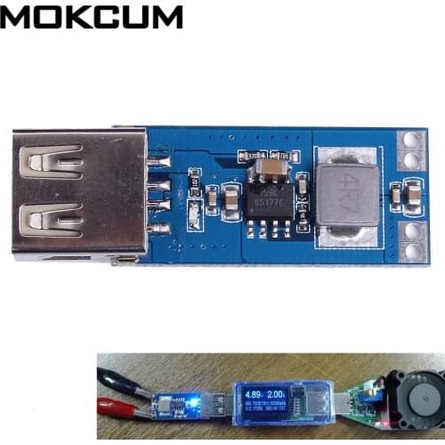 2A Step Up Power Module Boost Converter Board USB Boost Power supply Module Vehicle Mobile Charger DC-DC 3V 3.3V 3.7V 4.2V to 5V