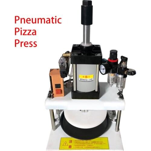 Commercial Cake Press Machine 7 Inch 8 Inch 9 Inch Cake Press Pneumatic Pizza Press Hand Cake Flatbread Biscuits Rice Cake Top