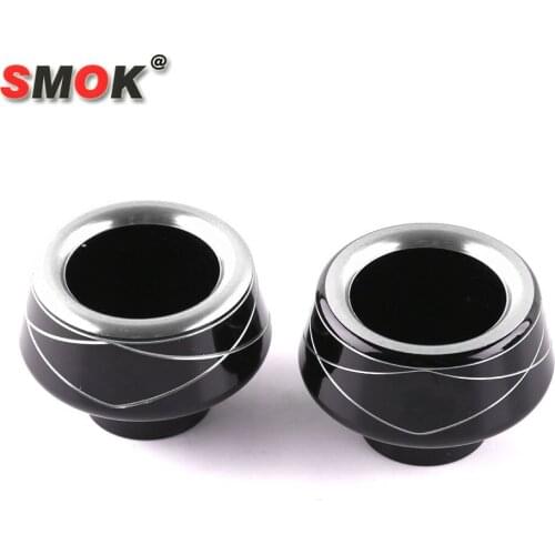 SMOK Universal Scooter Motorcycle Falling Front Fork Wheel Crash Slider Falling Protection For Tmax 500 Nmax 155 Xmax 125 AK550