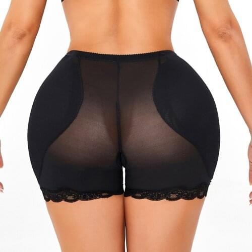 Seamless Women Shaper Butt Lifter Enhancer Padded Control Panties Boyshort Briefs Fake Ass Buttock Hip Pants Low Waist Plus Size