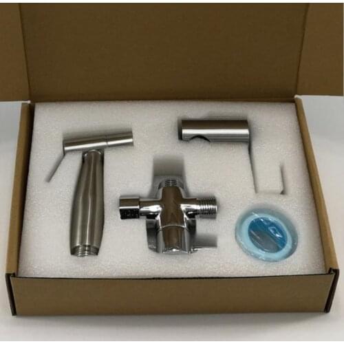 Toilet Handheld Shattaf Bidet Sprayer Stainless Steel Shower Heads Set Faucet Accessories Muslim Ducha Higienica
