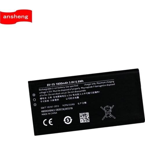 High Quality 1800mAh BV-5S battery for Nokia X2 X2D X2DS RM-1013 mobile phone