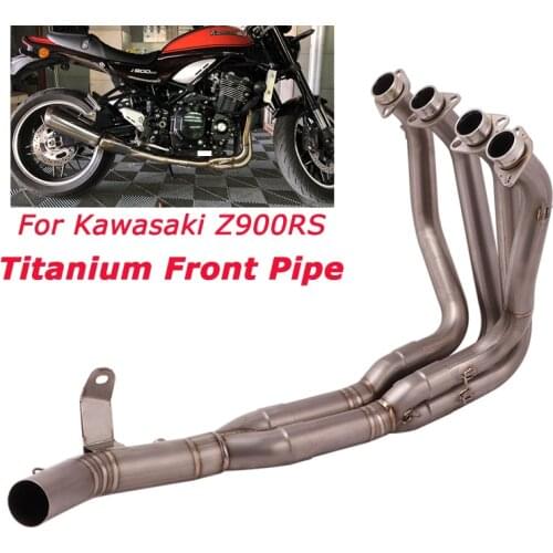 Slip for Kawasaki Z900RS Motorcycle Titanium System Modified Front Connect Pipe Link Header Pipe