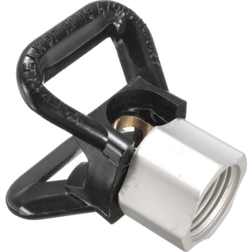 1Pc Black Airless Paint Flat Tip Guard Nozzles Seat Power Sprayer Tip Guards For Tool Parts