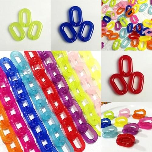 60cm Candy Color Acrylic Resin Chian Bag Straps for Handbags women shouder Belts Purse Chain Bag Accessories Acrylic Bag strap