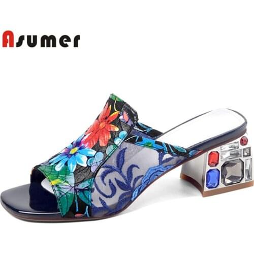 Женские шлепанцы Asumer China At AliExpress