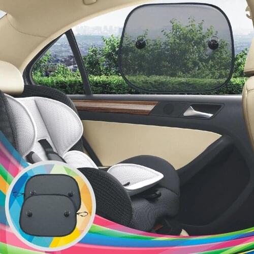 2Pcs Car Sun Shades Blocks over 97% of Harmful UV Rays Protection for Your Kids Pets Universal Auto Accessories for Side Window