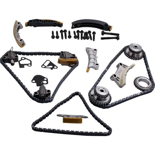 Fit Holden Buick Cadillac ATS SRX STS for Saab Suzuki 2.8 3.6L DOHC Timing Chain Kit 9-0753S for 9-3 2006-2009 2792CC 170CID