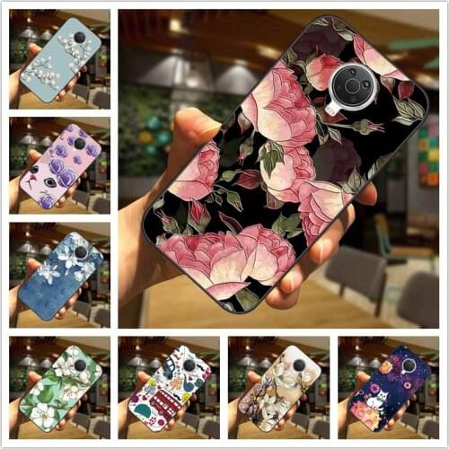 For Nokia G20 Case 3D Blossom Emboss Silicone Phone Cover For Nokia G10 / 8.3 5G / 1.4 Cases Soft Relief Funda for NokiaG20 G 20