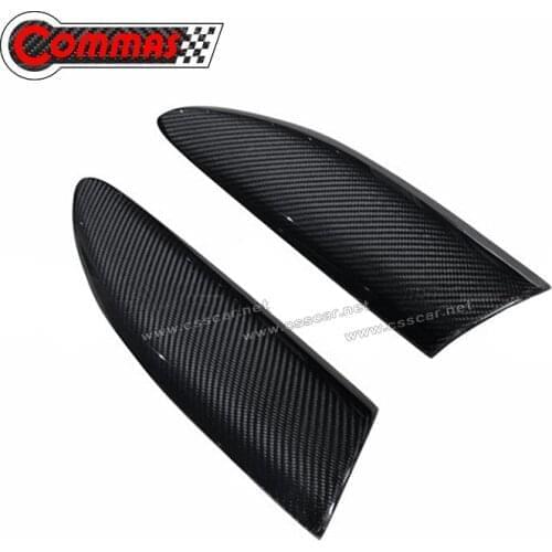 For McLaren 540C-570S Side Door Handle Dry Carbon Fiber Cover Trim Molding Overlay