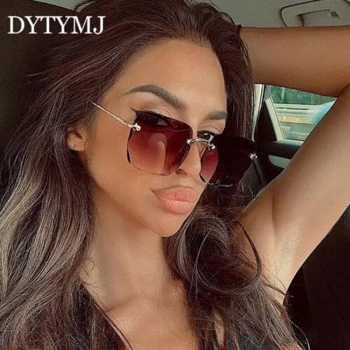 DYTYMJ 2020 Square Retro Sunglasses Women Luxury Brand Glasses for Women Vintage Sunglasses Women Mirror Oculos De Sol Feminino