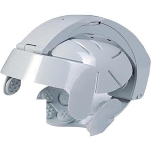 Electric Magnet Digital Therapy Vibrating Head Massager Helmet Health Spa Brain PStress Pain Relief Massage Relax Machine