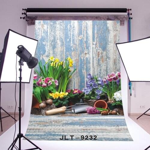 Photography Backdrops Flowers Nostalgia Weathered Stripes Wood Floor Children Toddlers Kids Adults Portraits Photo Background