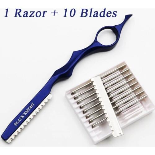2019 Hot Japan Stainless Steel Professional Sharp Barber Razor Blade Hair Razors Cut Hair Cutting Thinning Knife Salon Tools