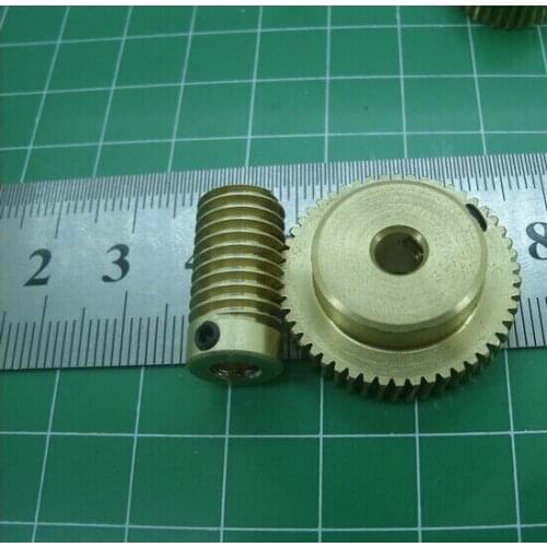 Metal gear motor supporting micro mold 0.5 paired worm set 1:20 DIY model fitting technology Handmade